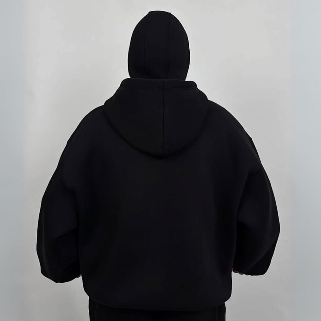 Balaclava Ninja Hoodie – Oversized Full Zip Streetwear