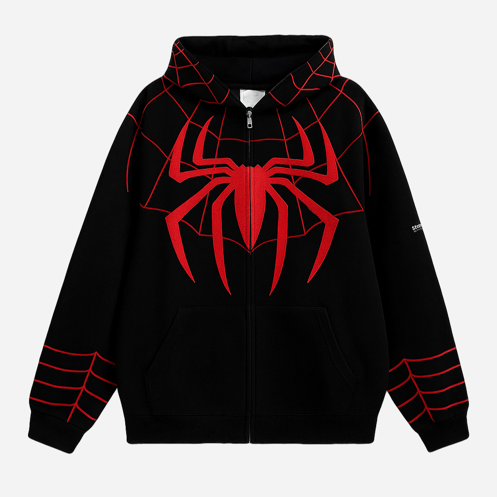 Spiderman Sublimation Printed Hoodie – Unisex, Stylish & Comfortable Casual Wear